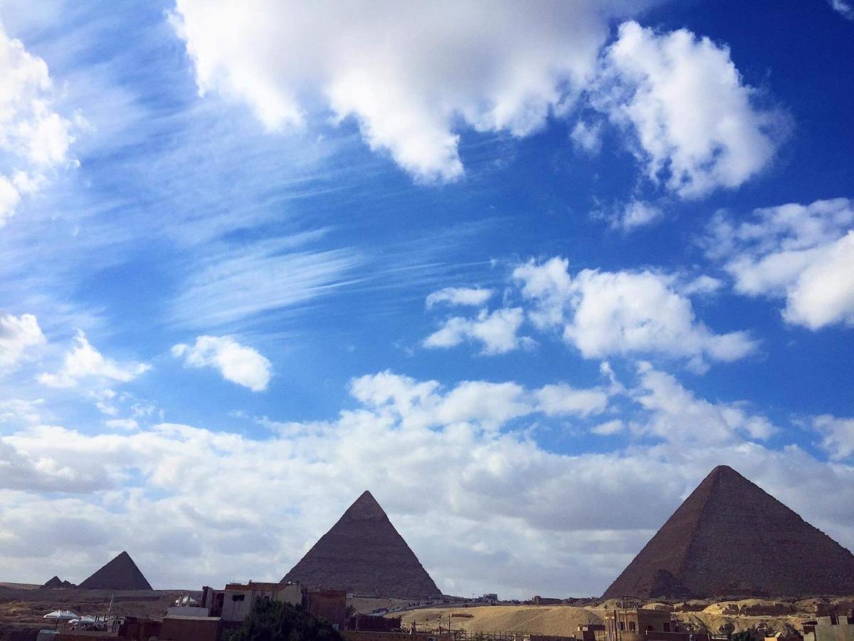 Kafret el-Gabal Cheops Pyramids Inn מראה חיצוני תמונה