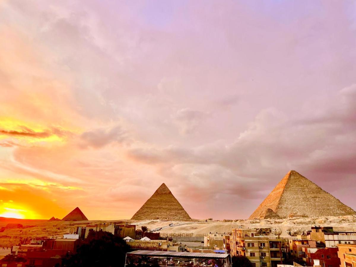 Kafret el-Gabal Cheops Pyramids Inn מראה חיצוני תמונה