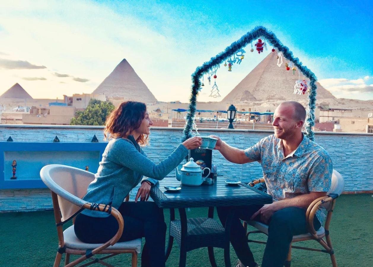 Kafret el-Gabal Cheops Pyramids Inn מראה חיצוני תמונה