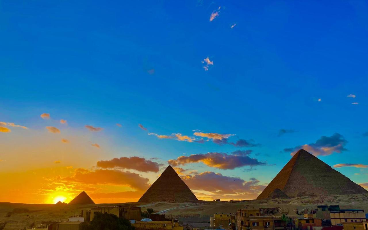 Kafret el-Gabal Cheops Pyramids Inn מראה חיצוני תמונה